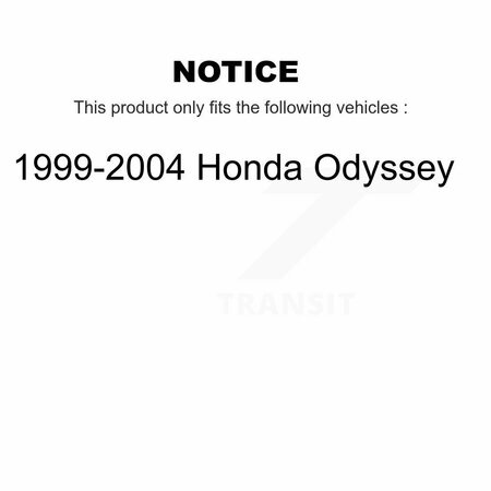 Tmc Rear Shock Absorber For 1999-2004 Honda Odyssey 78-37218